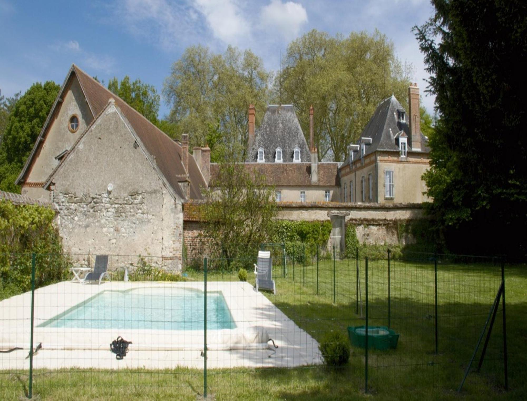 Chateau De Villars Villeneuve-sur-Allier Exterior photo